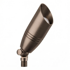 Bullet Light 136 - Solid Brass Landscape Lighting, Low Voltage Outdoor Lighting, Lighting OEM Manufacturer - Image 1