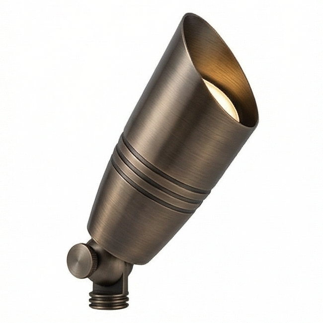 Bullet Light 234 - Solid Brass Landscape Lighting, Low Voltage Outdoor Lighting, Lighting OEM Manufacturer - Image 3