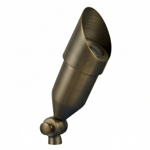 Bullet Light 147 - Solid Brass Landscape Lighting, Low Voltage Outdoor Lighting, Lighting OEM Manufacturer - Image 1